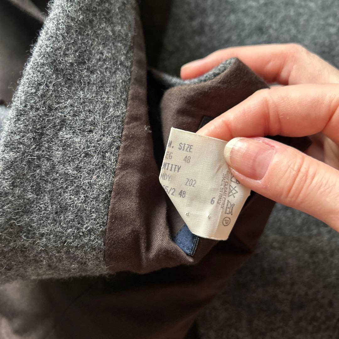 LARDINI☆グレー☆ウール ベスト サイズ48