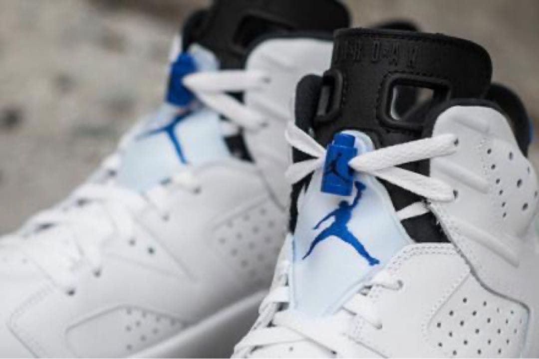 シューズ(男性用) AIR JORDAN 6 RETRO OG SPORT BLUE