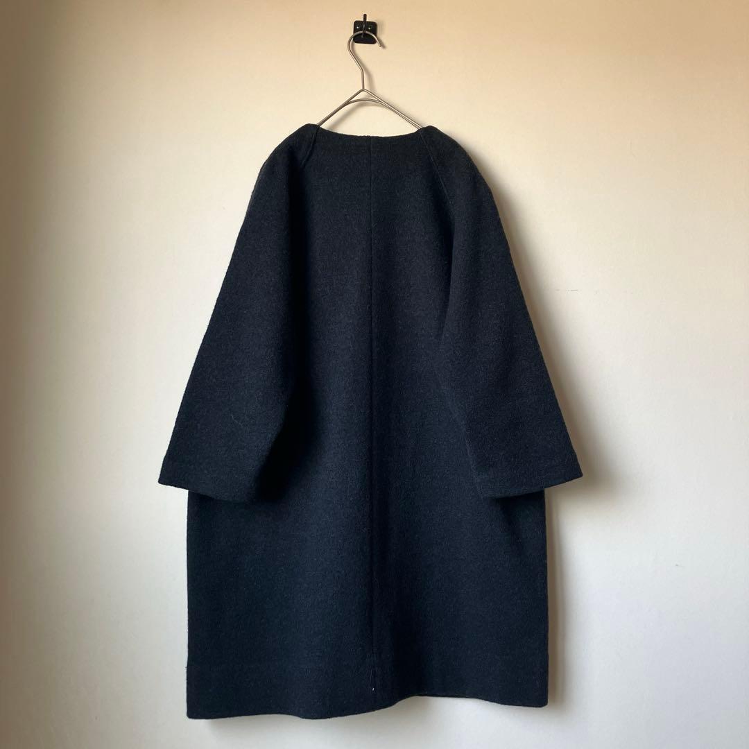 evam eva プレスウールコート　ヨーガンレール えみおわす　中川政七商店