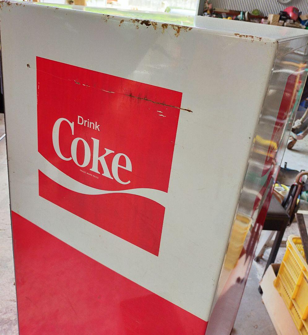 コカ・コーラ　レトロ　冷蔵庫