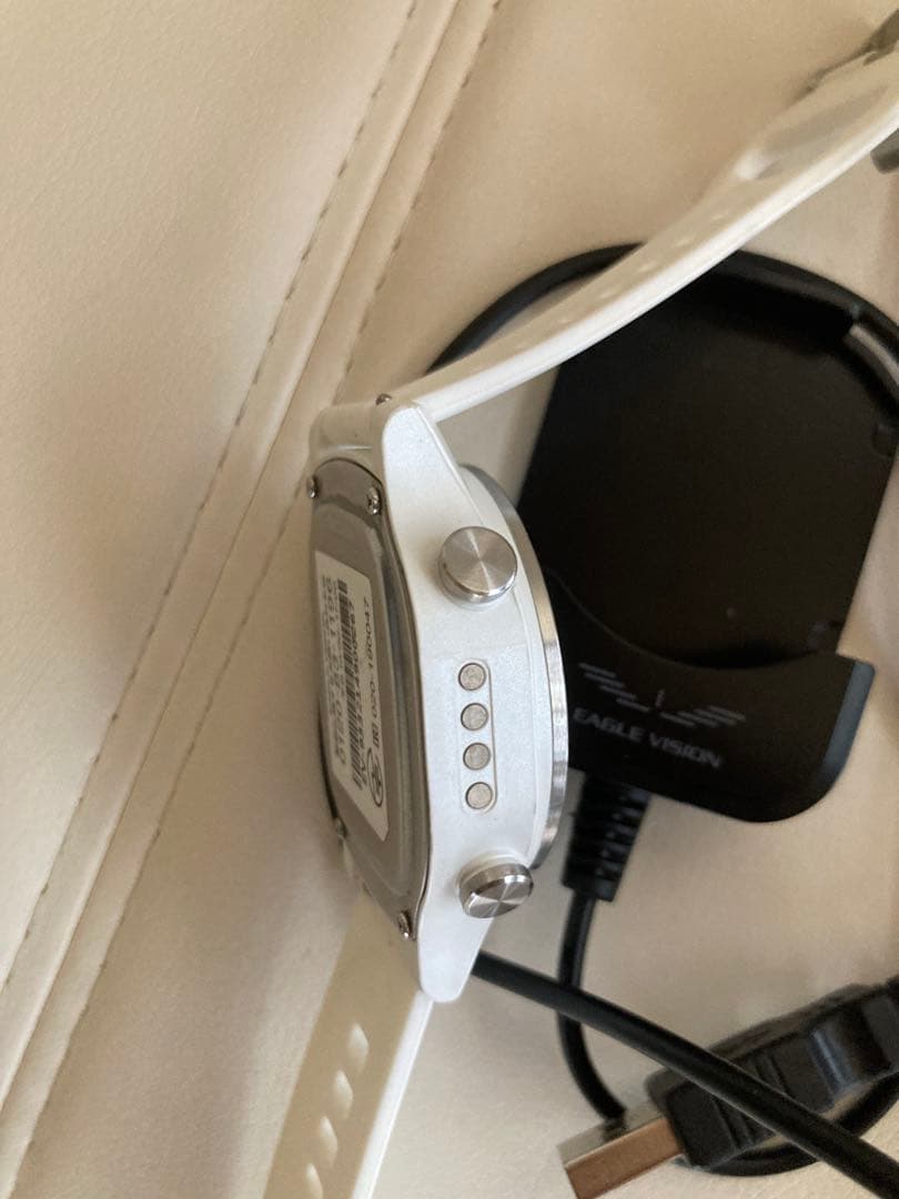 イーグルビジョン☆GPSナビ　ウォッチ白美品