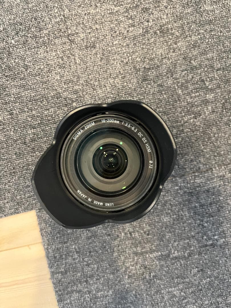 SIGMA18-200mmF3.5-6.3 DC OS HSMニコンFマウント