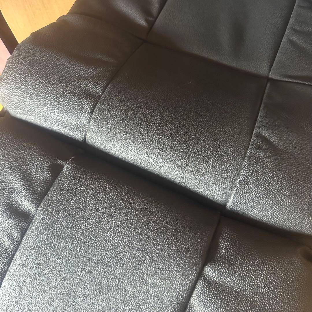 リクライニング 1人掛けソファ 黒