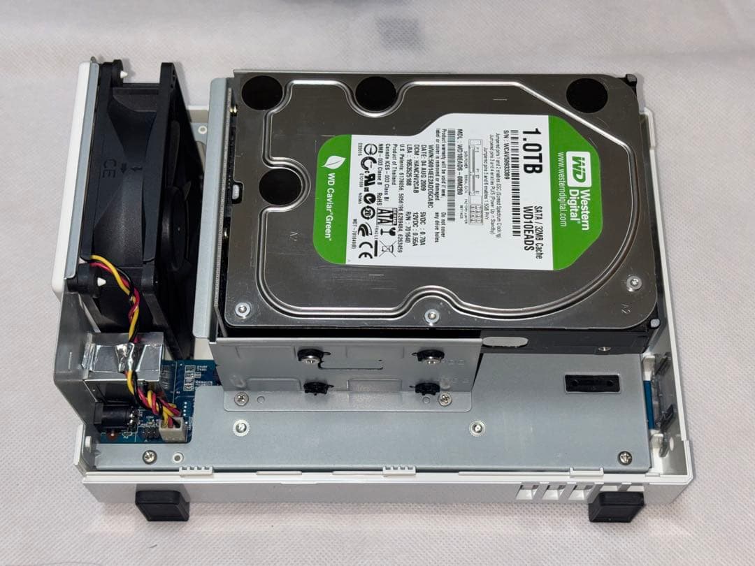 DS215J NAS 1TB HDD搭載