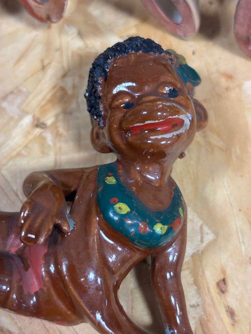 ビンテー ジ アンティーク人形 6体セット陶器