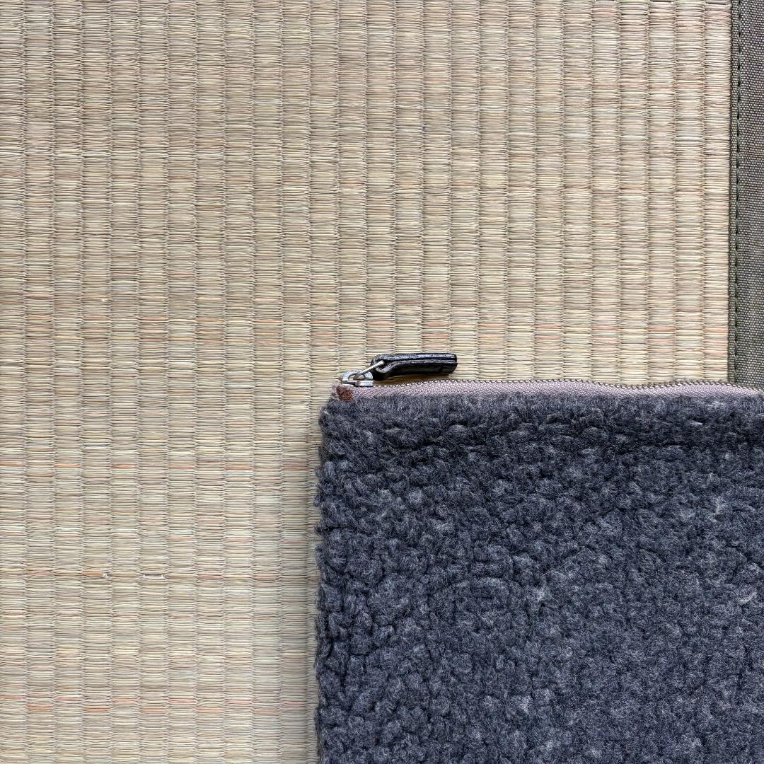 hardgraft MacBookケース 13インチ用 イタリア製 ウールレザー