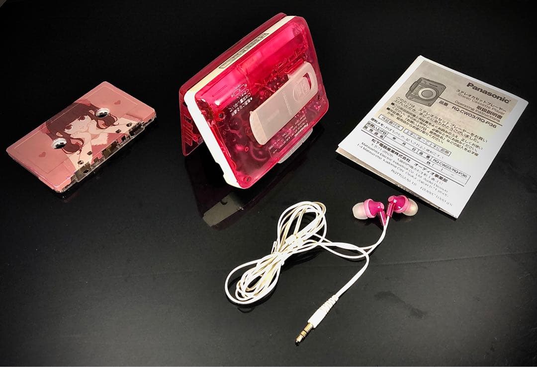 カセットプレーヤーPanasonic RQ-CW03 「 整備済み、完動超美品」