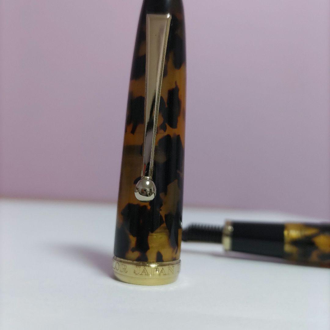 【貴重廃盤品】SAILOR セーラーFOUNDED 1911 べっ甲柄 万年筆
