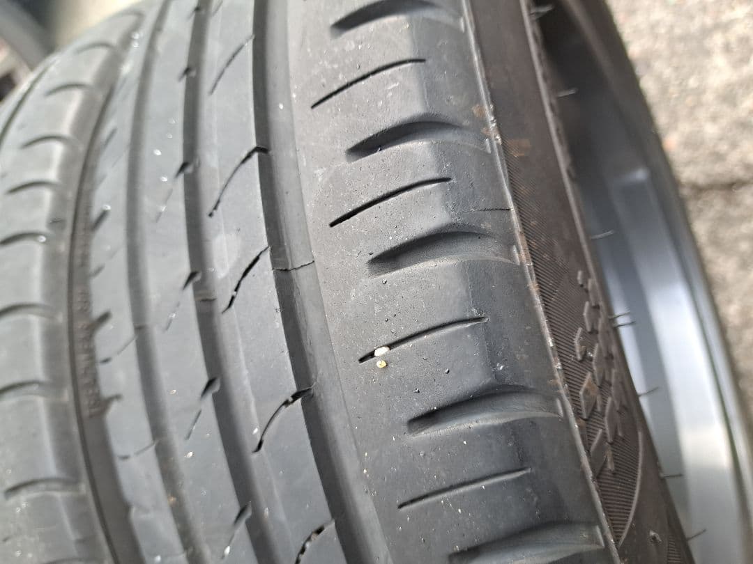 15×4.5J+45 4H100スズキ純正！+165/55R15×4送料￥900