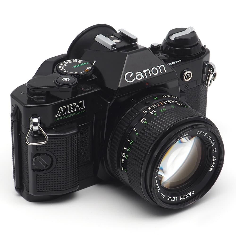 CANON AE-1 Program ／ NFD 50mm f1.4 セット