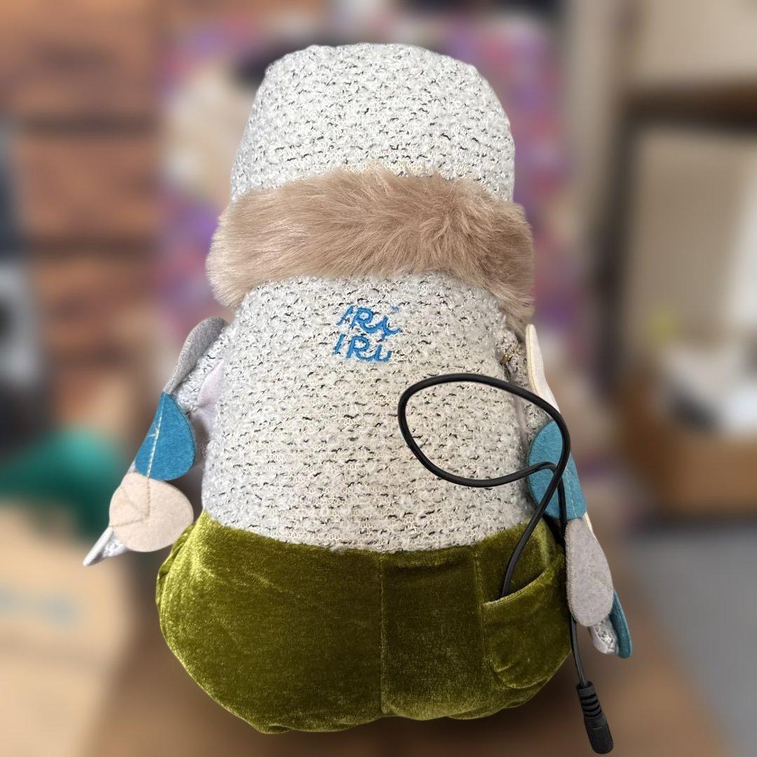 クチパクアニマルスピーカーオウル ぬいぐるみ フクロウ　入江優子（IRIIRI）