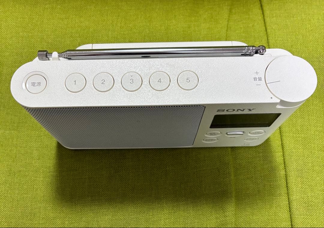 SONY XDR-56TV ホワイト ラジオ　本体のみ [値下げ不可]