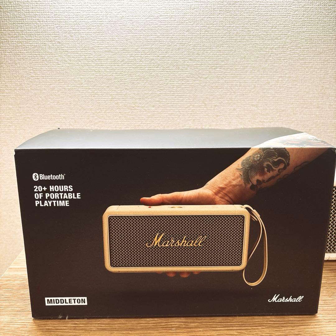 正規品 Marshallスピーカー Middleton美品 箱有