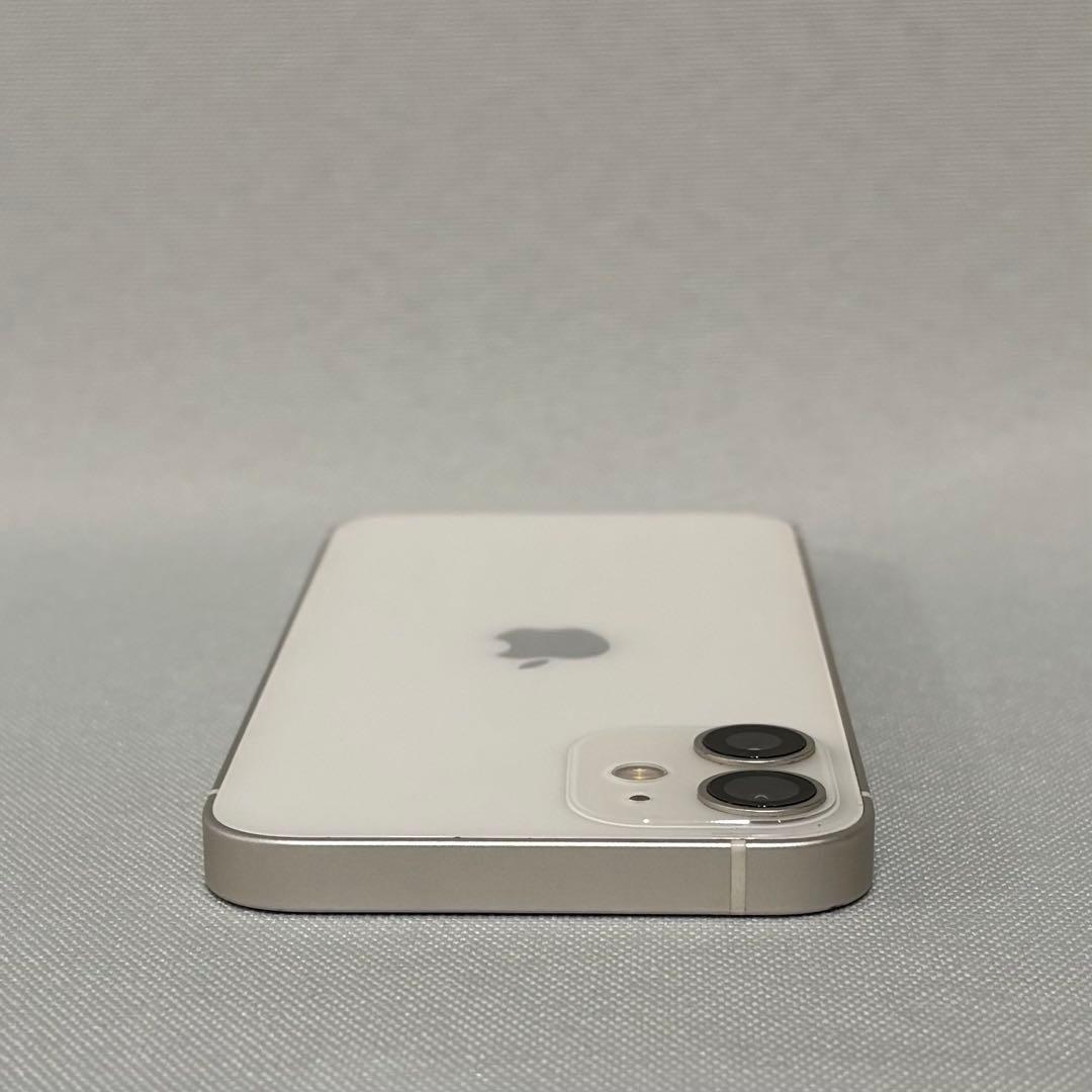 『美品』iPhone 12 mini 64GB ホワイト　SIMフリー　動作良好