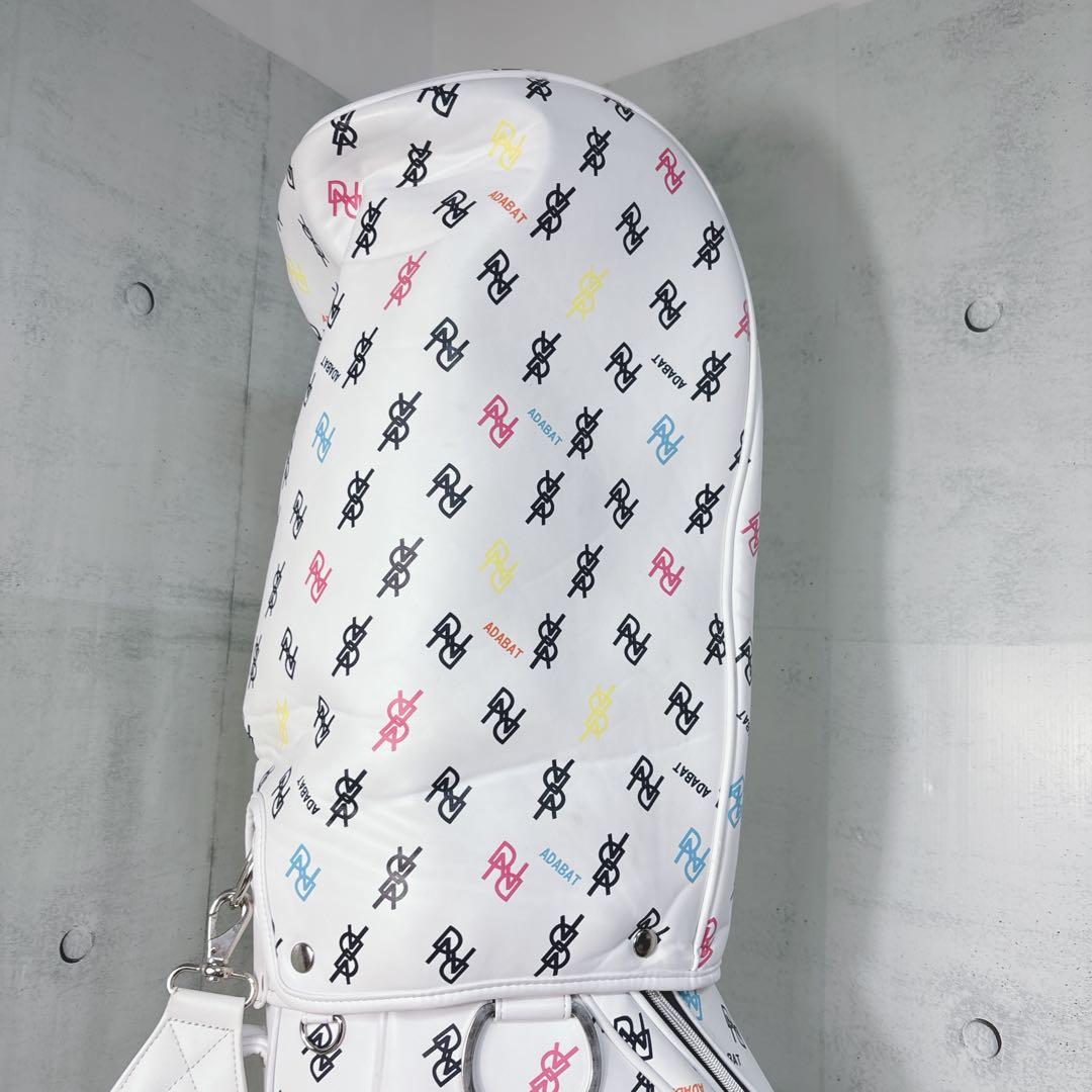 美品　adabat　アダバット　モノグラム柄　キャディバッグ メンズ　レディース