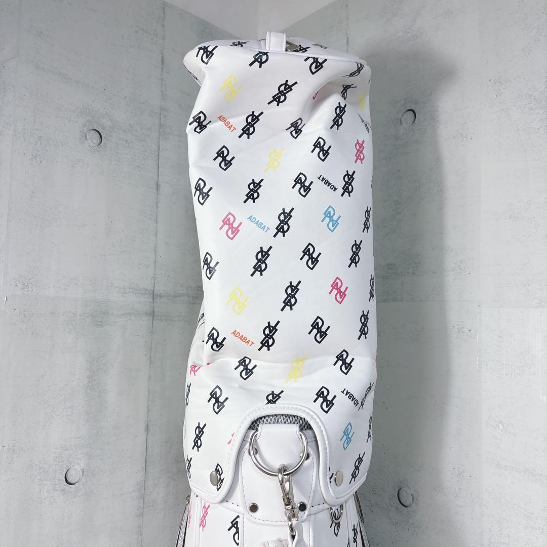 美品　adabat　アダバット　モノグラム柄　キャディバッグ メンズ　レディース