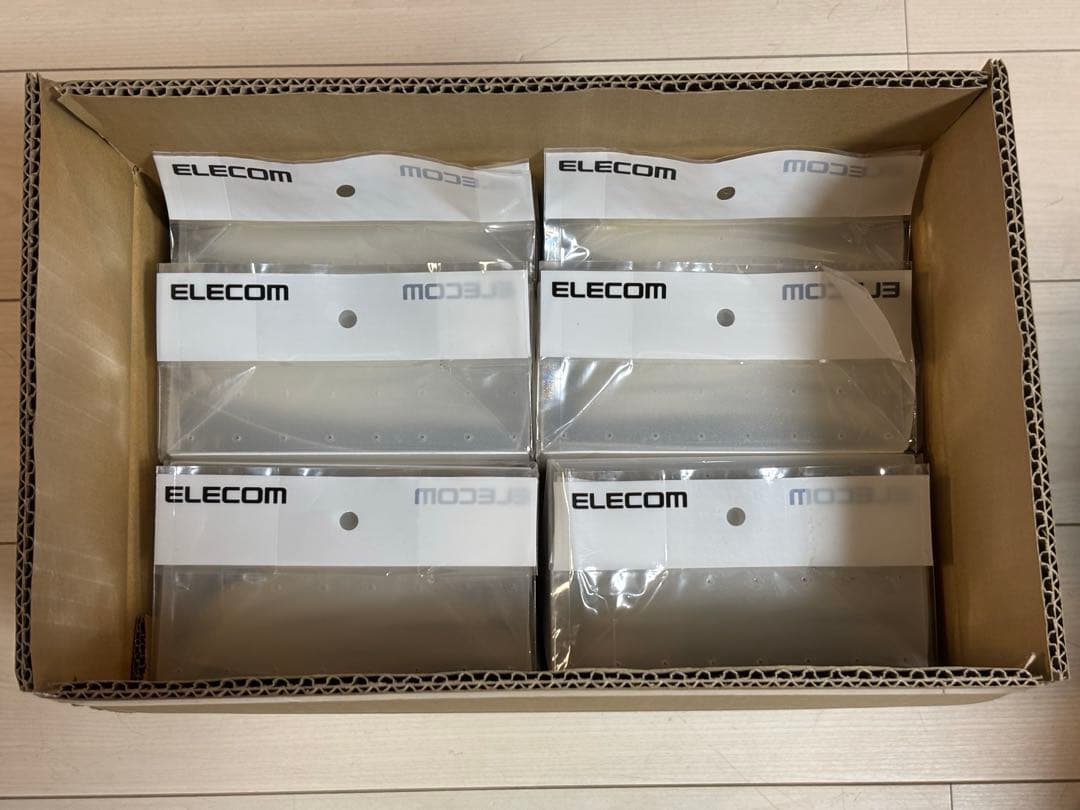 エレコム　DVD/CD対応ディスクファイル(48枚4個、72枚6個、96枚4個)