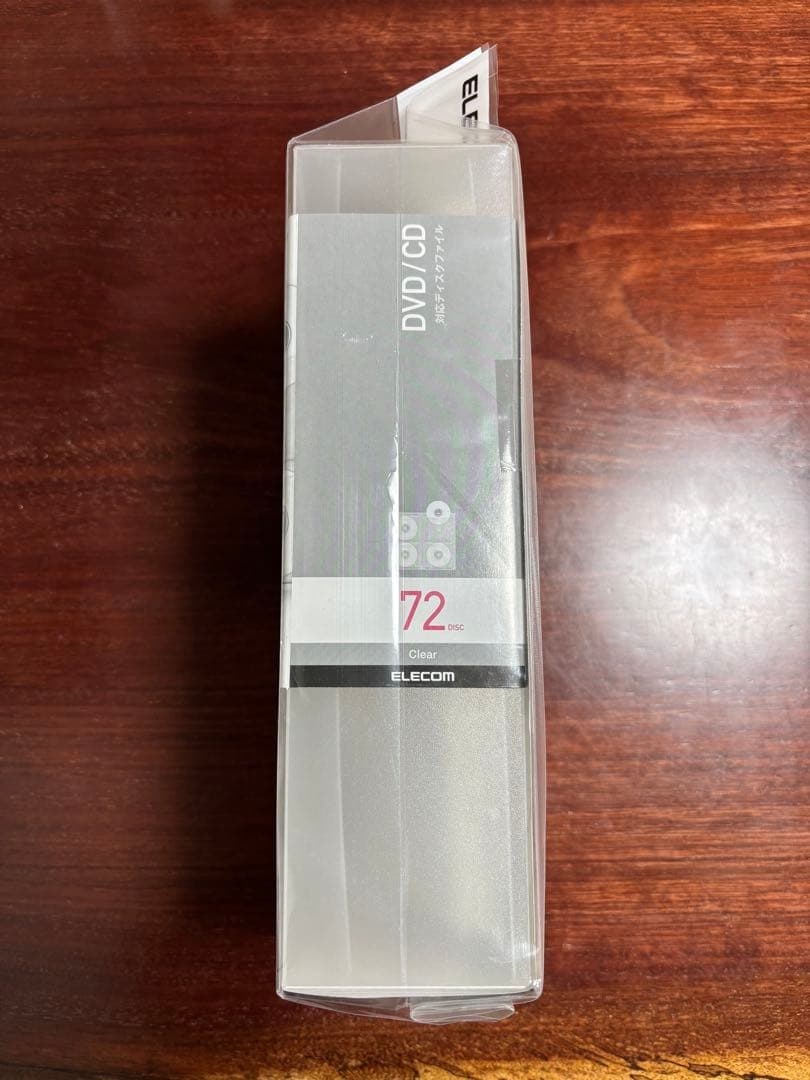 エレコム　DVD/CD対応ディスクファイル(48枚4個、72枚6個、96枚4個)