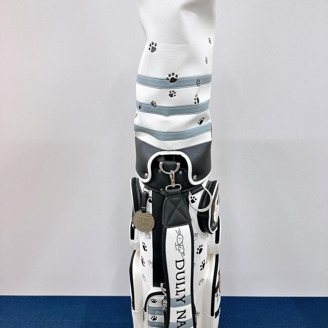 【美品】ダリーナキャット キャディバッグ　DN-CB03 ホワイト