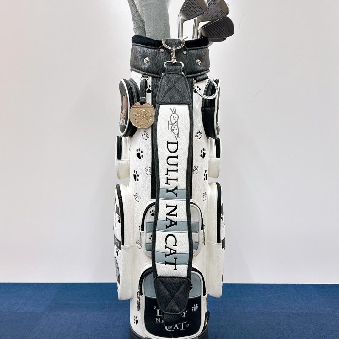 【美品】ダリーナキャット キャディバッグ　DN-CB03 ホワイト