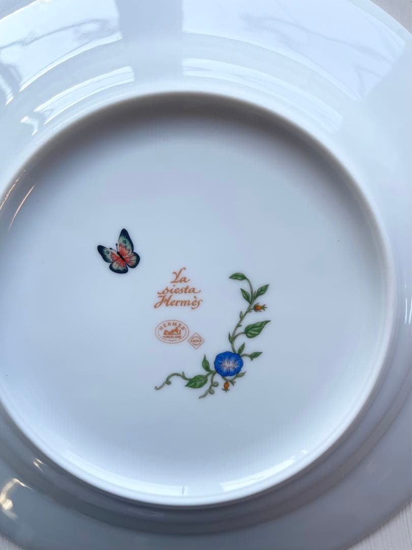 【箱・説明書付】エルメス シエスタ プレート 23cm 廃盤 希少 美品