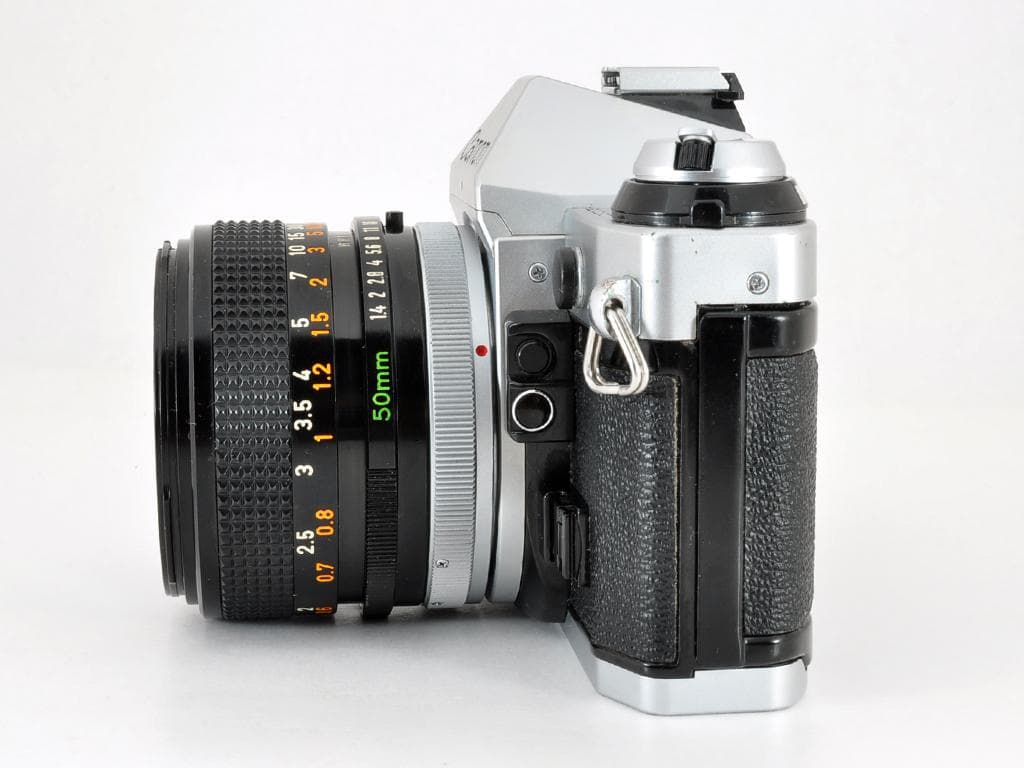 キヤノン AE-1 PROGRAM シルバー FD 50/f1.4 SSC 動確