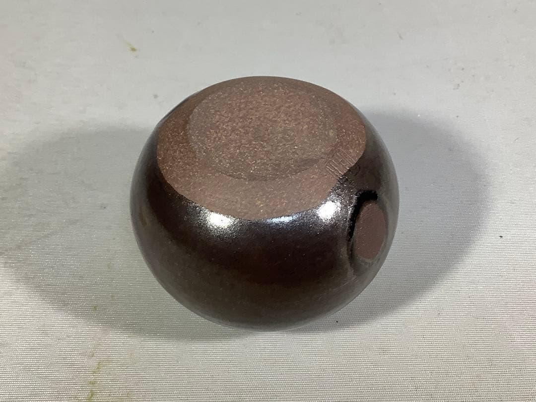 大名物　模　北野茄子　茶入　笹田有祥　茶道具　送料無料