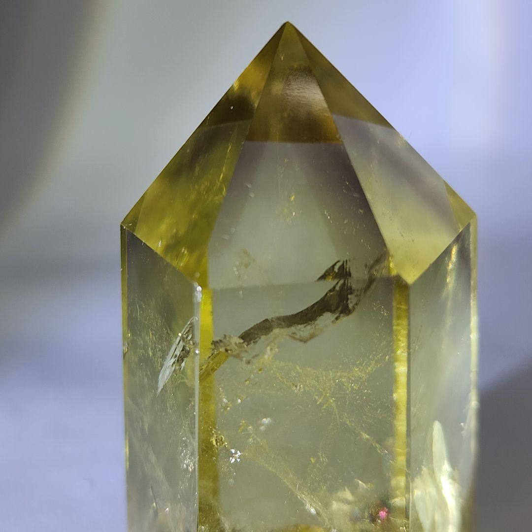 超希少シトリン原石タワーラダー入り 天然石パワーストーン