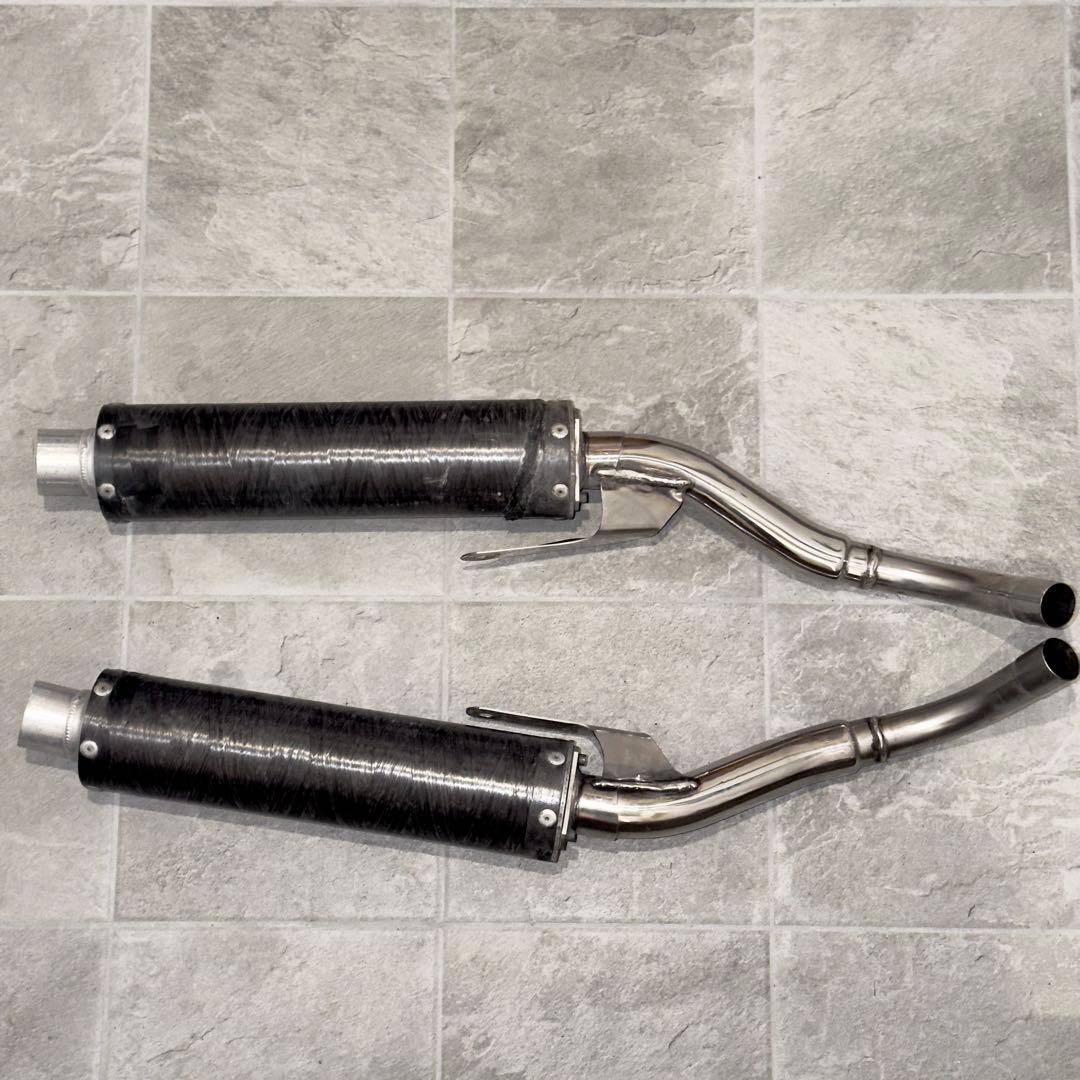 ホーネット250 SP忠男 スーパーコンバット フルエキ 2本出しマフラー 希少