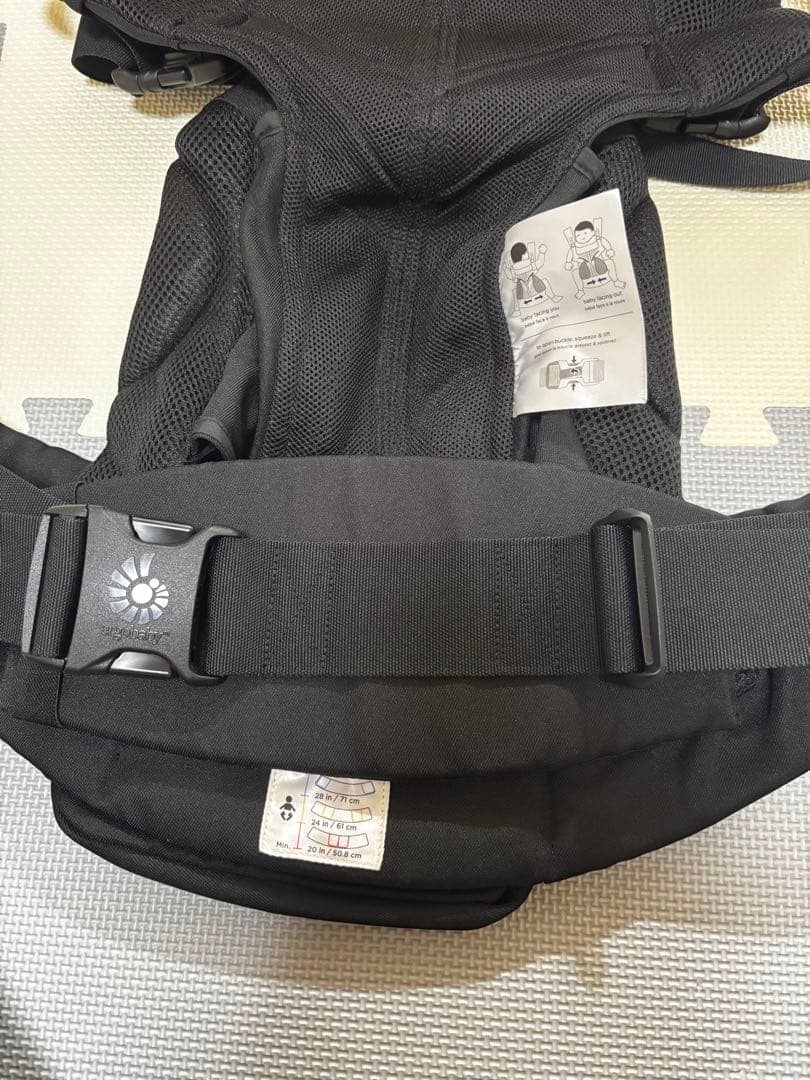 美品 ergobaby OMNI 360 ブラック 抱っこ紐