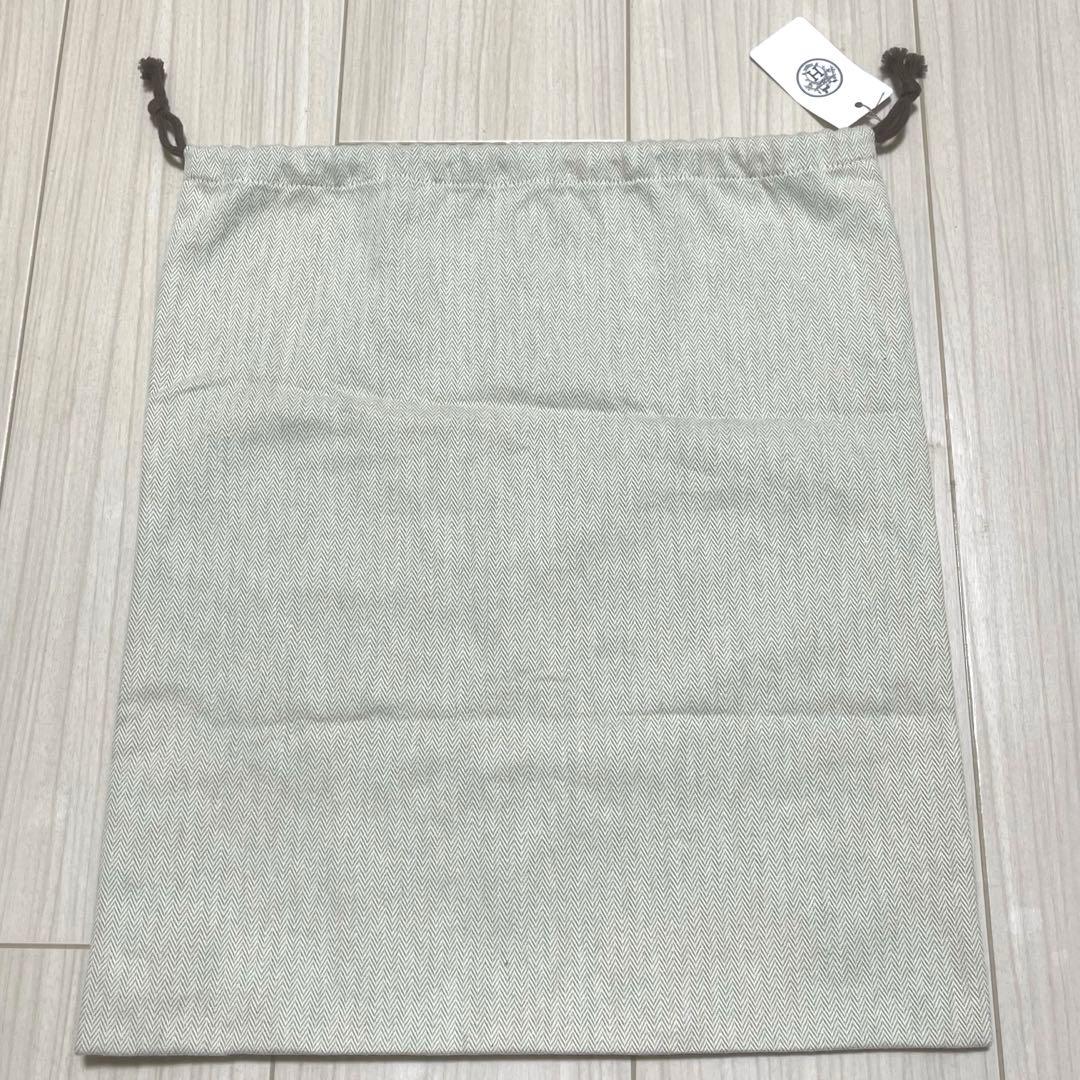 ✨新品✨ エルメス 保存袋 巾着袋 収納袋 縦約43.5cm×横約37.5cm