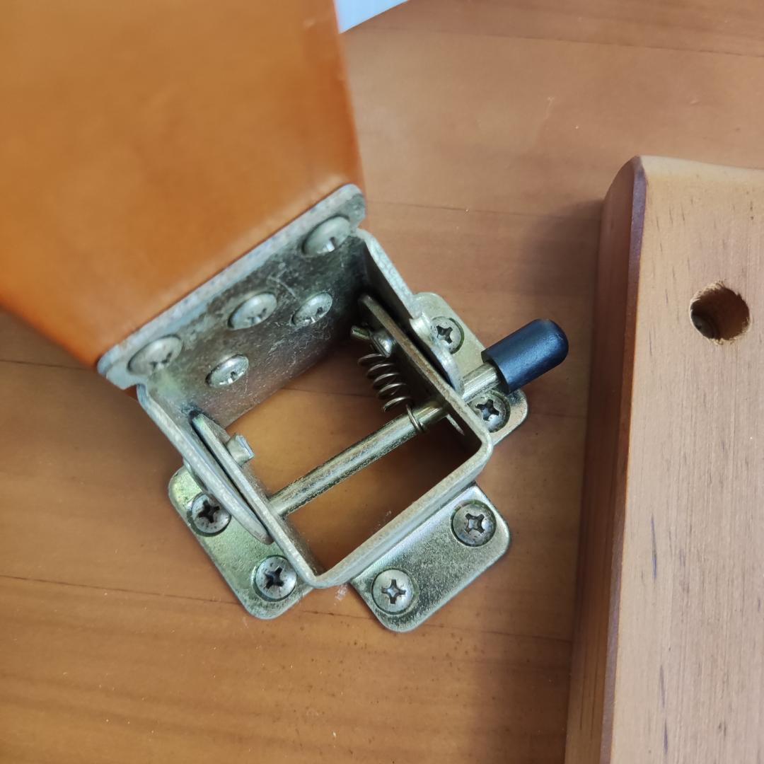 ちゃぶ台　レトロ　木製　円形座卓　茶色　小傷あり