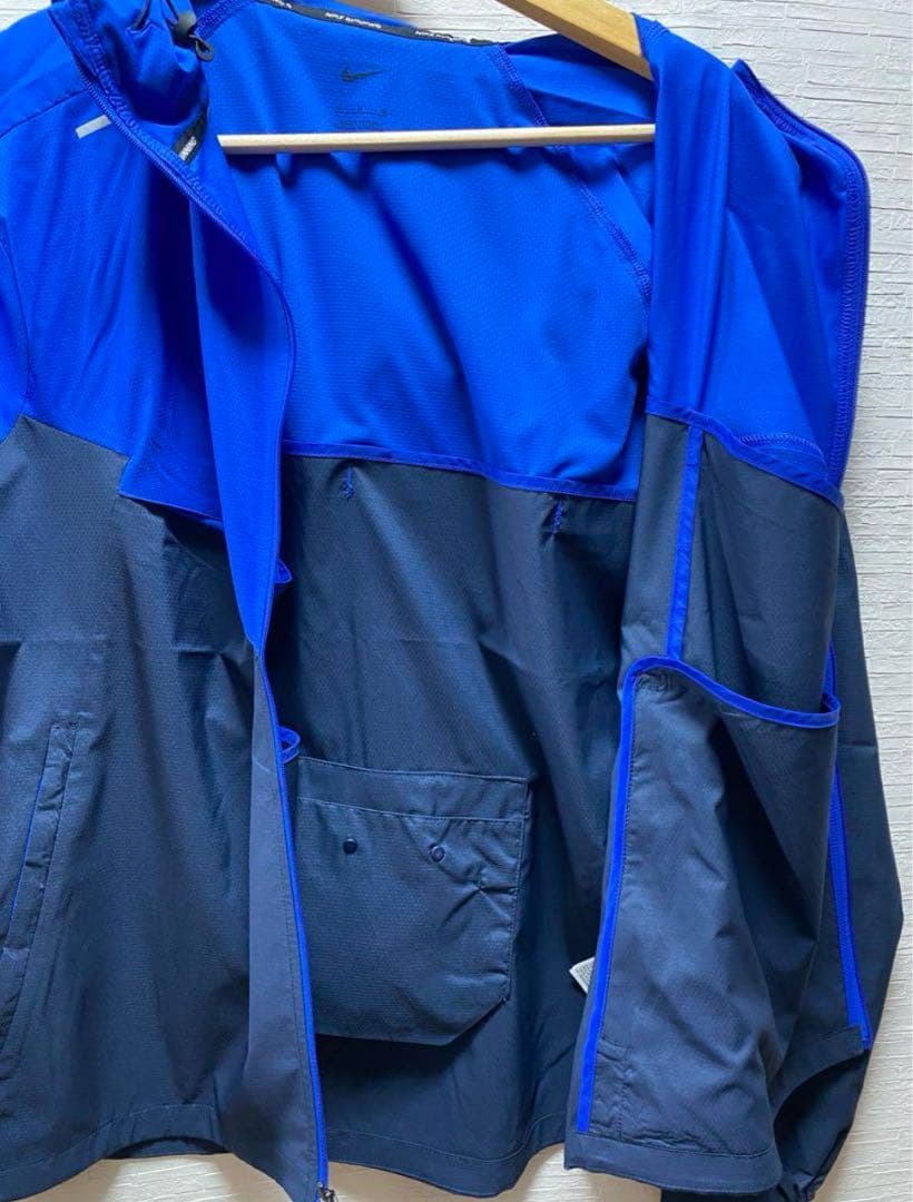 S ナイキブルーメンズ NIKE ウィンドランナー　ランニング　ジャケット