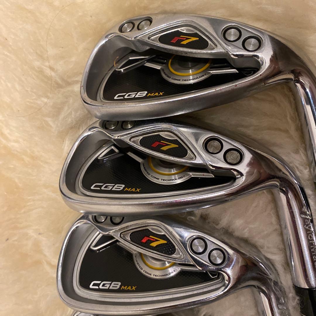 テーラーメイドr7 CGB MAX アイアン 5～9・P・A(7本セット)