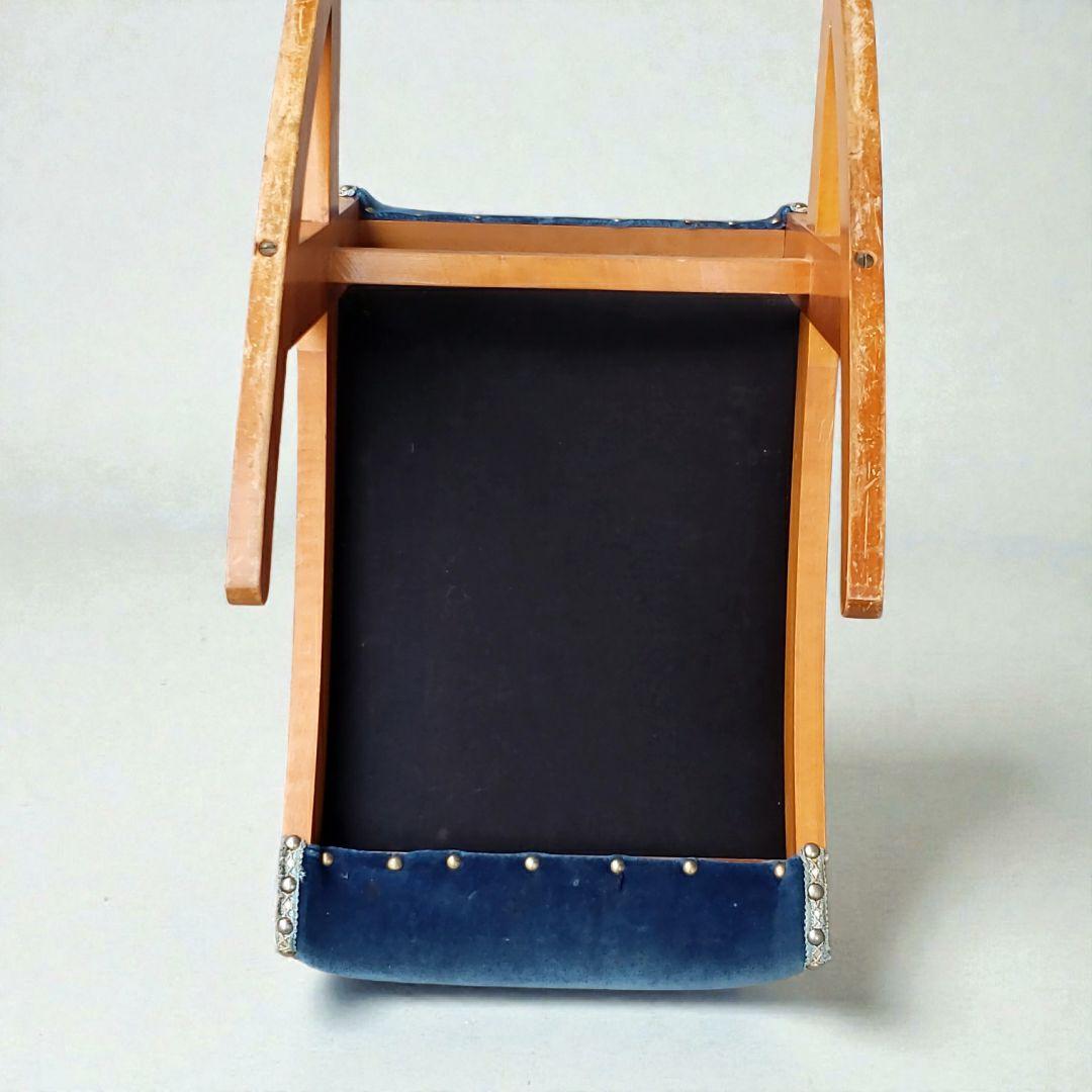 希少 英国 スコットランド製 アースキン ロッキング レッグレスト アンティーク