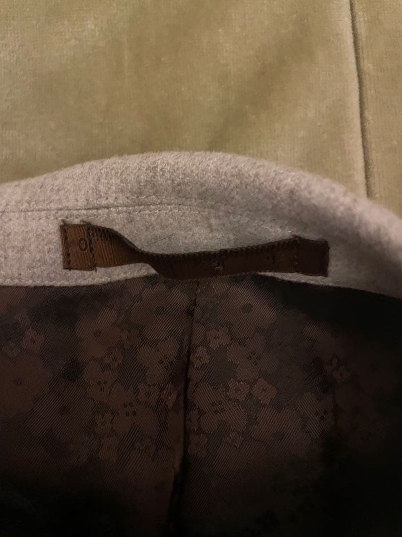 【美品】ユニバーサルランゲージ　カノニコ オフホワイト　ダブルブレストジャケット