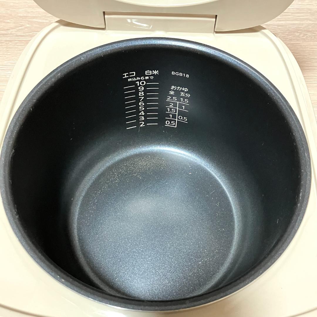 TIGER 炊飯器 JBG-B180 アーバンホワイト 1.8L 1升炊き 美品