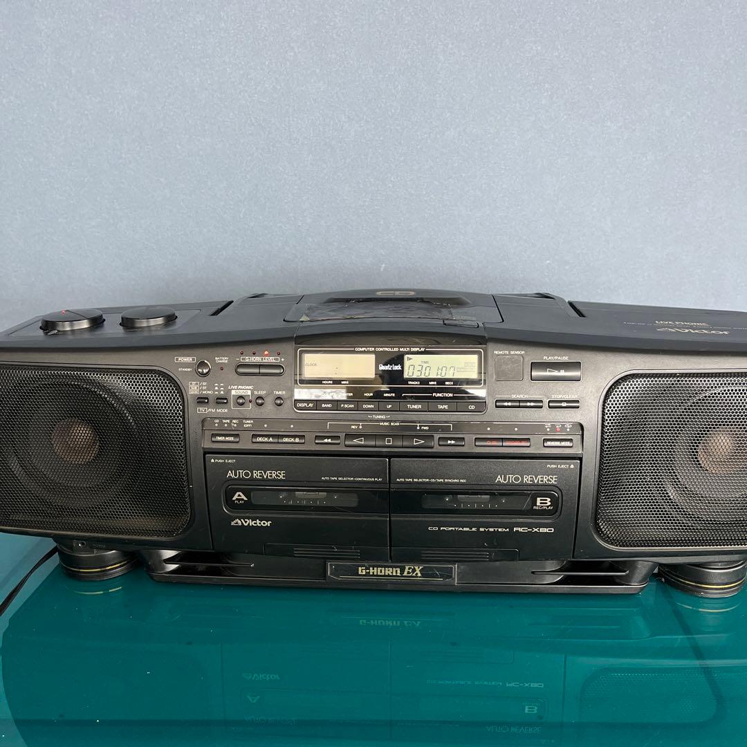 Victor RC-X80 ラジカセ