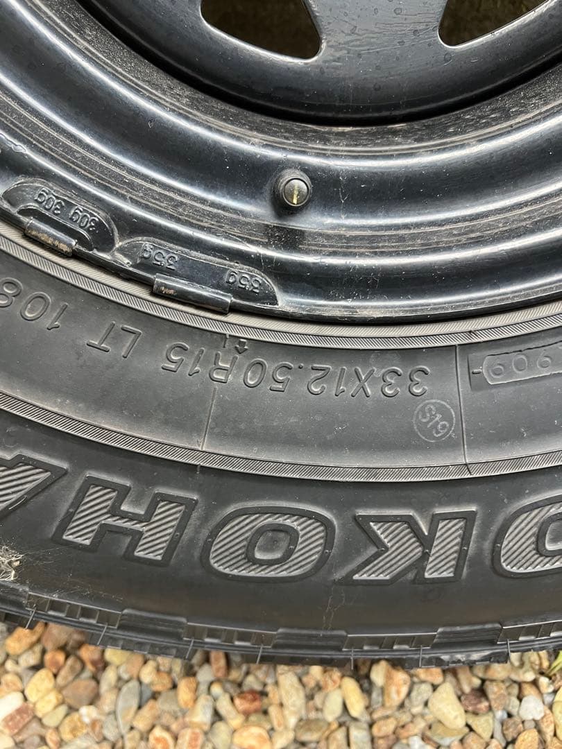 と*よ様 ランクル60 オーストラリア純正？3本、デイトナ？1本　33×12.5