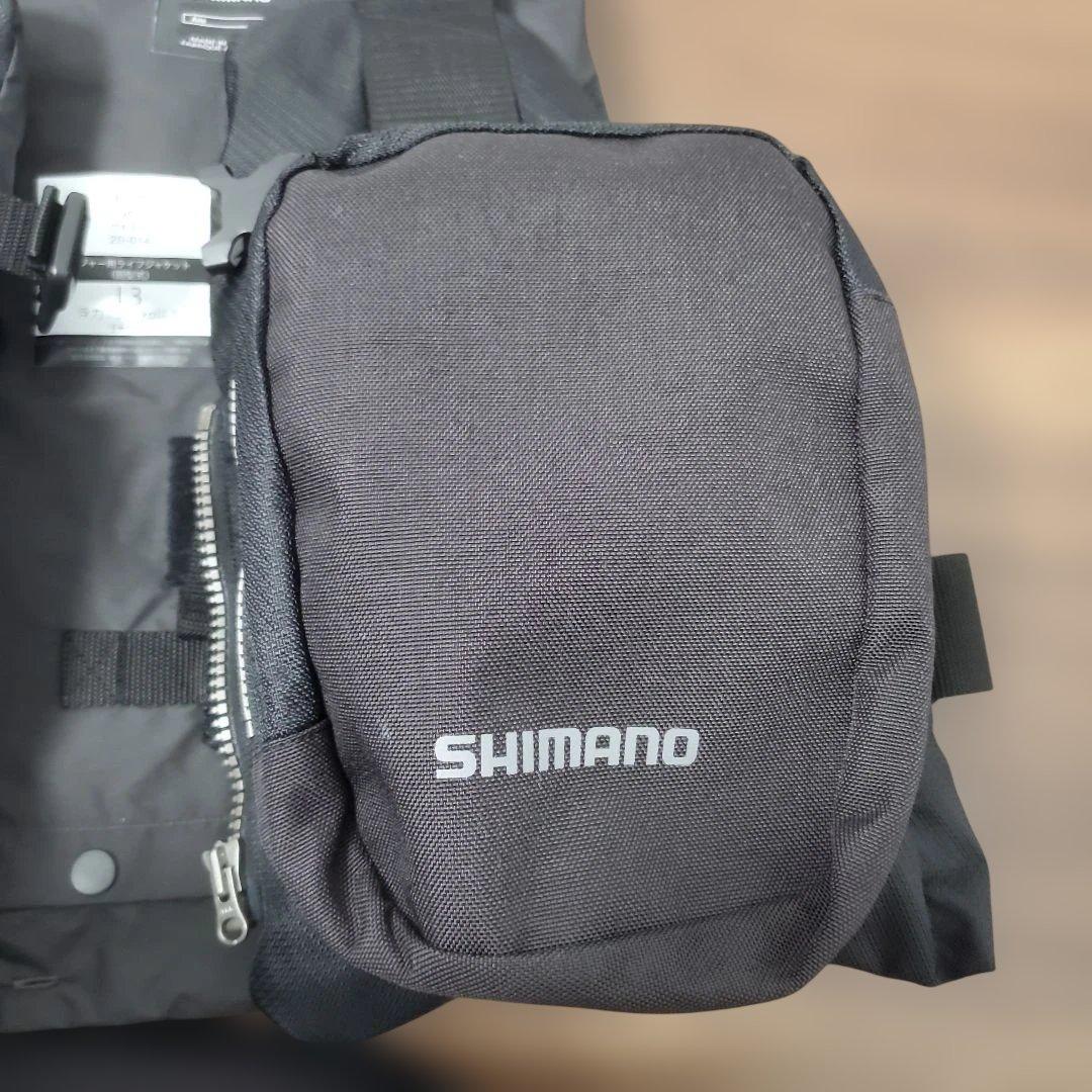 シマノ　ゲームベスト　フィッシング　ブラック