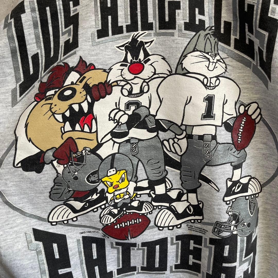 超希少 90s NFL レイダース ルーニーテューンズ コラボ スウェット