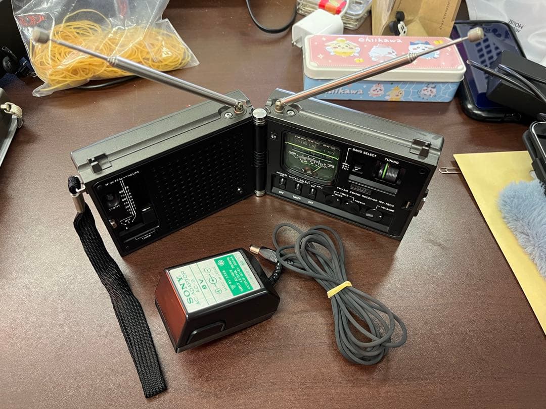 ラジオ・コンポ SONY 3BAND RECEIVER ICF-7800