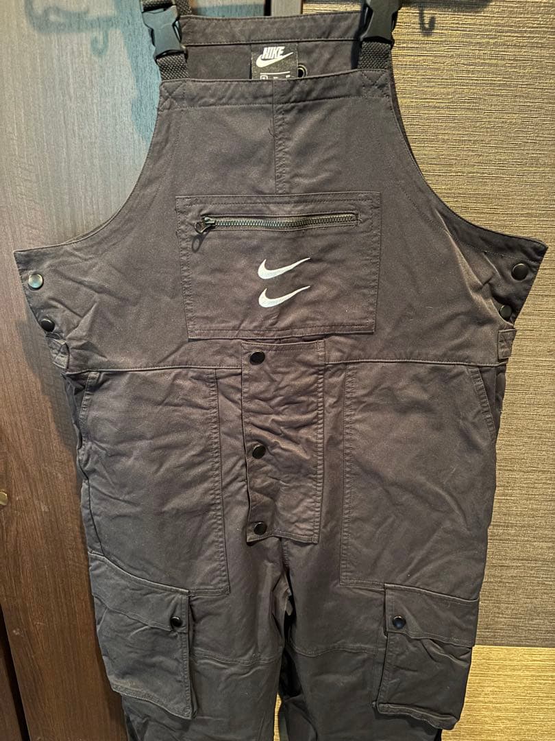 超レア　Nike ブラック オーバーオール