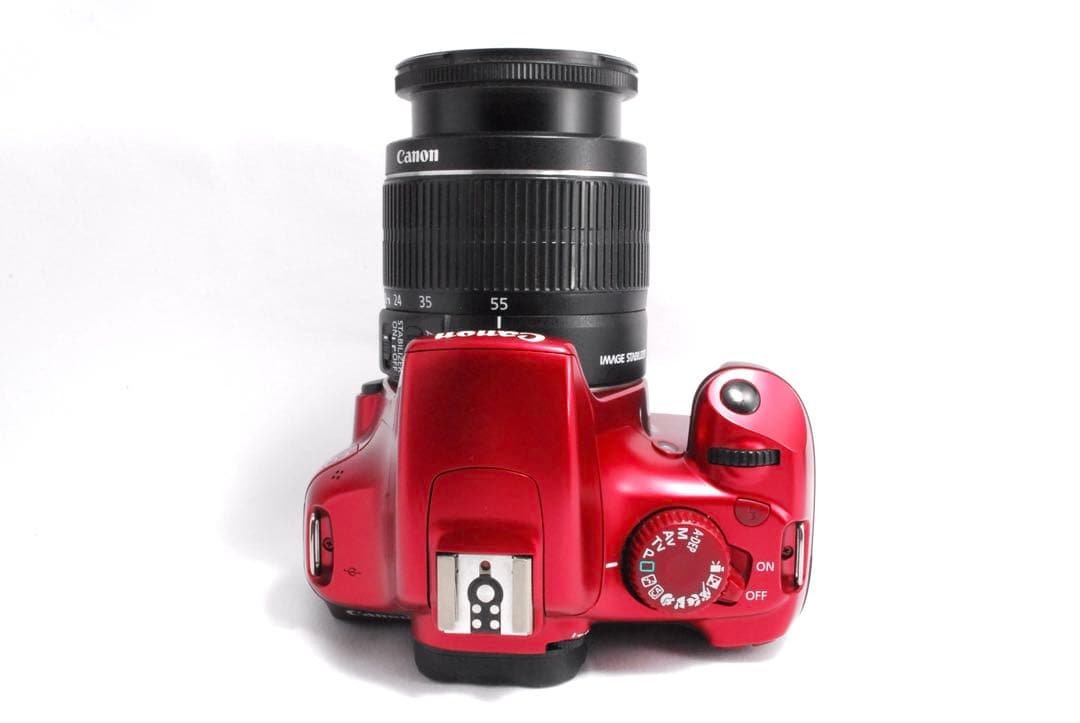 動画&軽量&高画質✨キャノン EOS Kiss X50✨レッド✨WiFi機能付