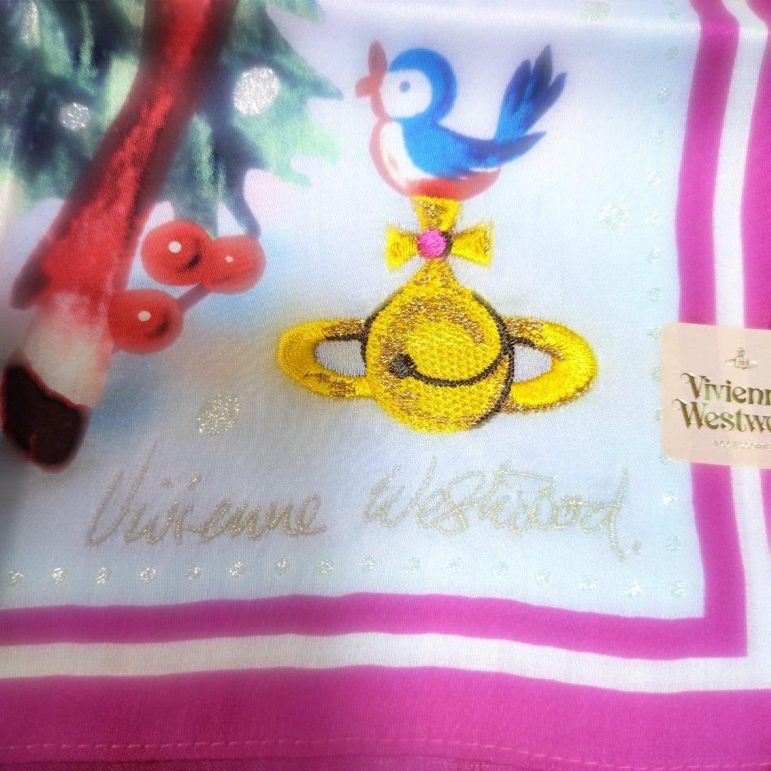 ヴィヴィアンウエストウッド　バンビ　大判ハンカチ　クリスマス