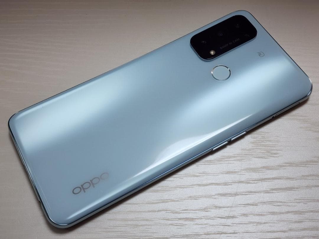 OPPO Reno5 A アイスブルー Y!mobile版 SIMフリー 訳あり