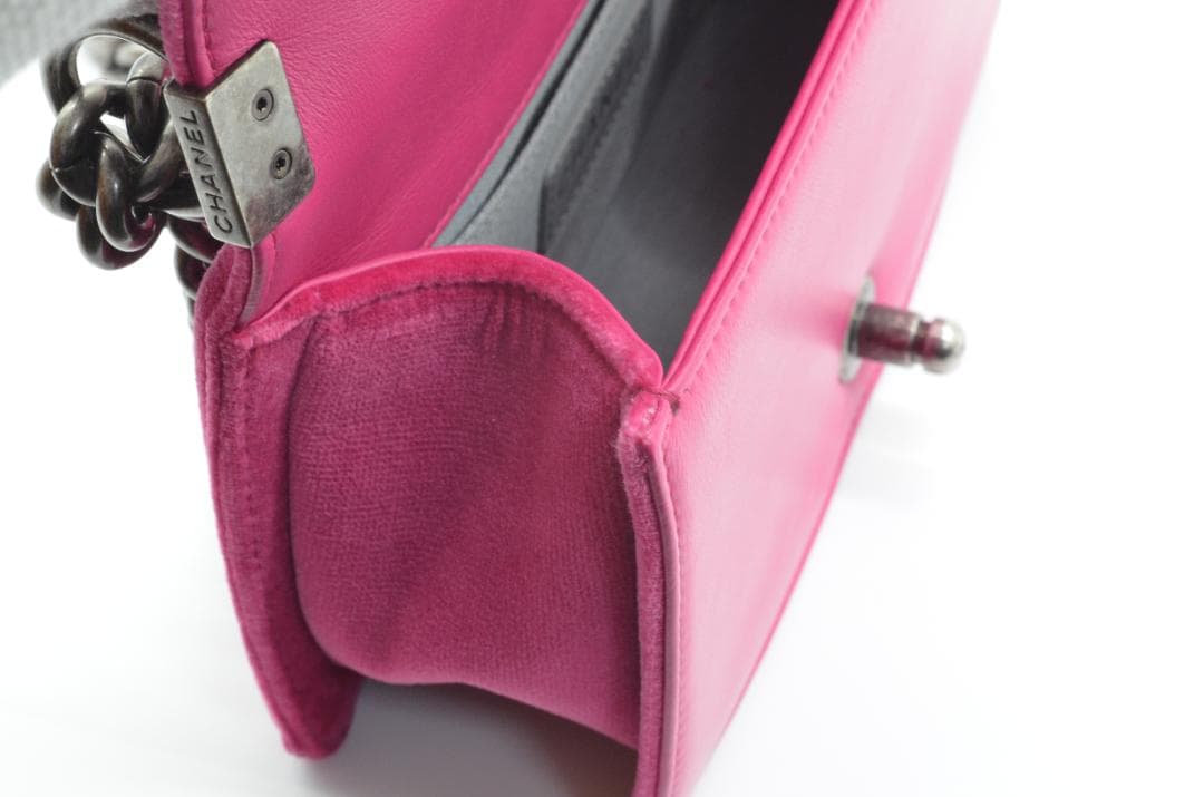 【売り切り処分】CHANEL/シャネル ボーイシャネル チェーンショルダーバッグ