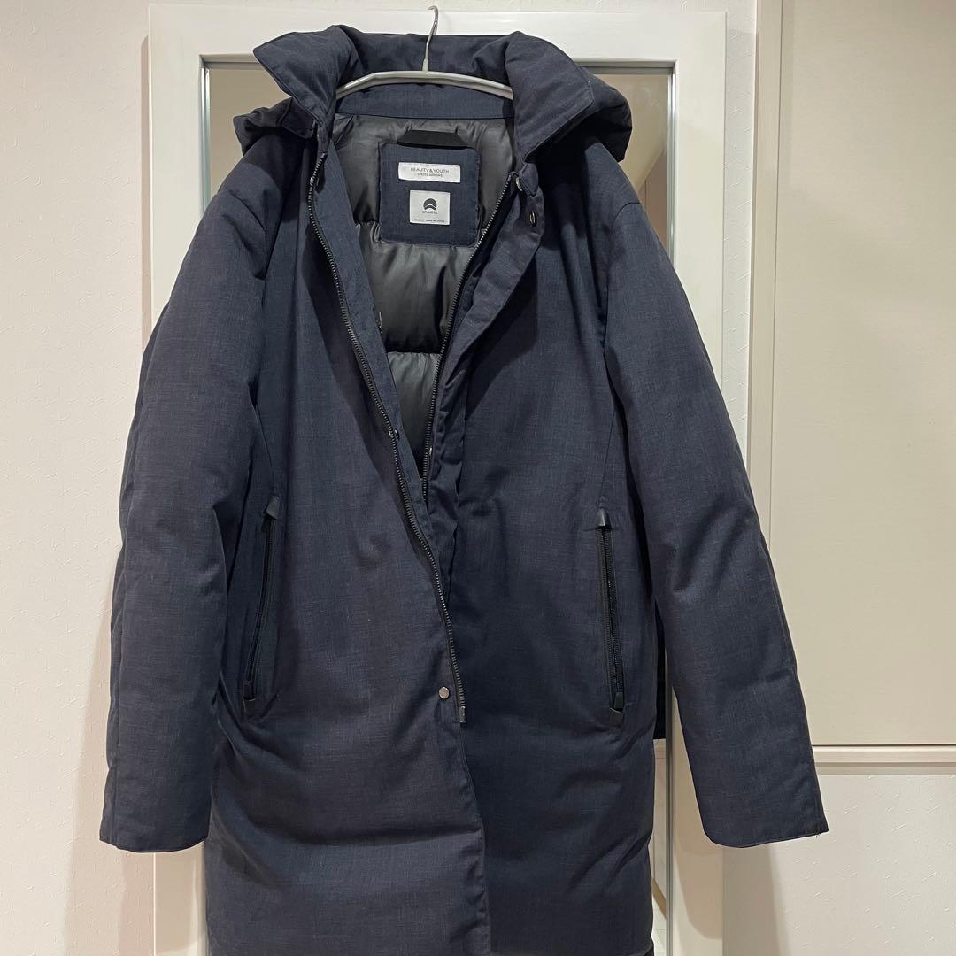 【美品】BEAUTY&YOUTH 小松マテーレTW ダウンコートM