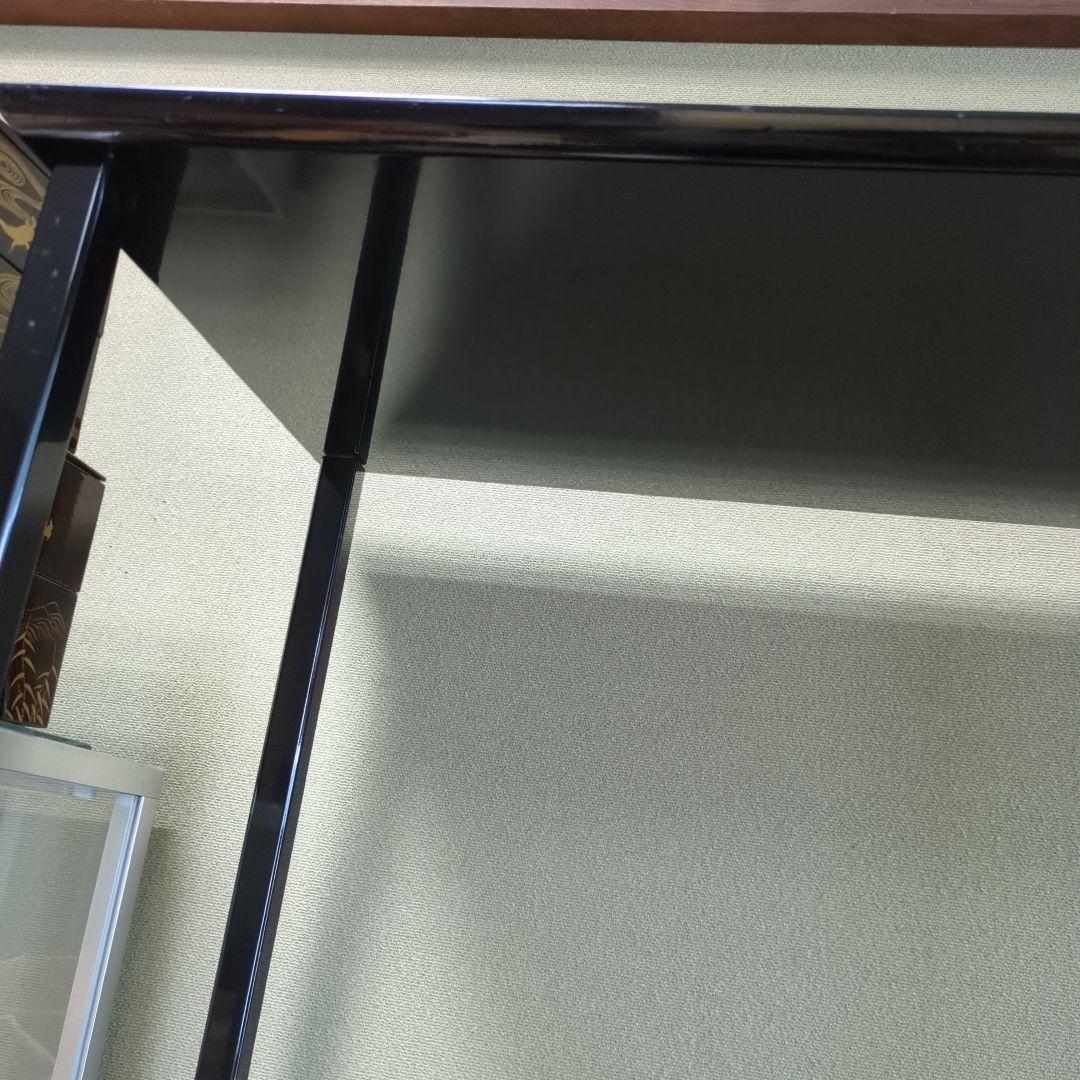 台子　真塗　茶道具　組み立て式　木製　茶道　棚　茶棚　紙箱