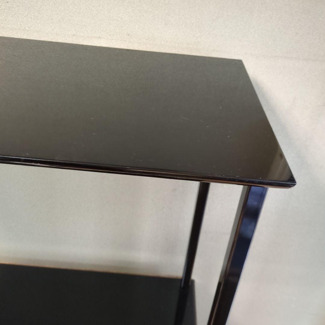 台子　真塗　茶道具　組み立て式　木製　茶道　棚　茶棚　紙箱